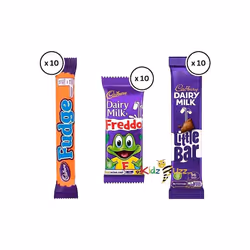 Cadbury Treat size Fudge, Cadbury Little Bars & Cadbury Freddo's