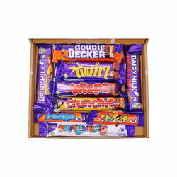 Cadbury Dairy Milk Chocolate Gift Box Hamper, Full Sized Bars