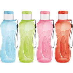 MILTON Sports Water Bottle Kids Reusable Leak-proof 25 oz 4 Set Plasti