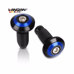 For Ducati Motorcycle Handle Bar End Cap Anti Vibration Silder Plug 797 - Blue