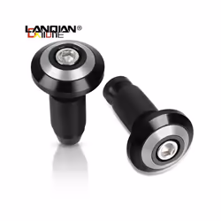 For Ducati Motorcycle Handle Bar End Cap Anti Vibration Silder Plug 797 - Silver