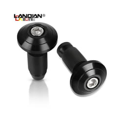 For Ducati Motorcycle Handle Bar End Cap Anti Vibration Silder Plug 797 - Black