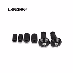 For Ducati Motorcycle Handle Bar End Cap Anti Vibration Silder Plug 797 - Black