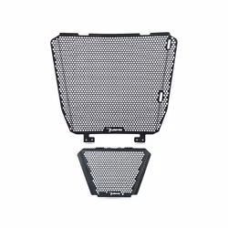 Motorcycle Radiator Guard Oil Cooler Guard Cover FOR Aprilia Tuono V4 - Tuono logo