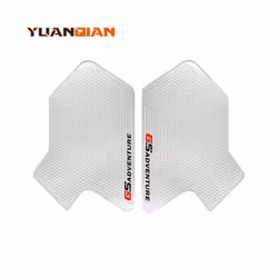 R1250 GS R 1250 GS ADV Motorcycle side fuel tank pad Rubber Tank sticker - Clear