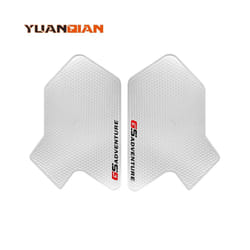 R1250 GS R 1250 GS ADV Motorcycle side fuel tank pad Rubber Tank sticker - Clear