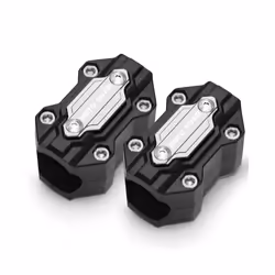 Motorcycle bumper trim block engine protection accessories For Moto Guzzi - two golden
