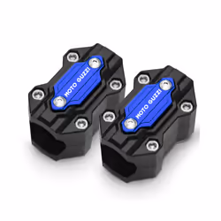 Motorcycle bumper trim block engine protection accessories For Moto Guzzi - two blue