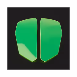 Motorcycle Headlight Guard Head Light Lens Cover Protector For DUKE 125 - green