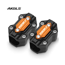 For Kawasaki Vulcan S 650 VN650 VULCANS 2015-2020 2021 2022 2023 Motorcycle - two orange