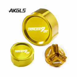 For Yamaha Tracer 9 gt 9gt TRACER9GT 2021 2022 Front and Rear Brake Tank - A set gold