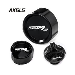 For Yamaha Tracer 9 gt 9gt TRACER9GT 2021 2022 Front and Rear Brake Tank - A set black