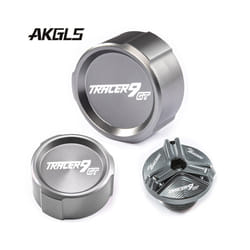 For Yamaha Tracer 9 gt 9gt TRACER9GT 2021 2022 Front and Rear Brake Tank - A set titanium