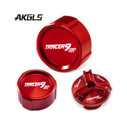 For Yamaha Tracer 9 gt 9gt TRACER9GT 2021 2022 Front and Rear Brake Tank - A set red