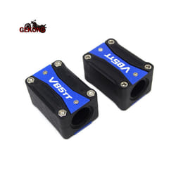 For MOTO GUZZI V85TT 2020-2022 Motorcycle Crash Bar Protection Bumper - V85TT-Blue