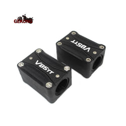 For MOTO GUZZI V85TT 2020-2022 Motorcycle Crash Bar Protection Bumper - V85TT-Blcak
