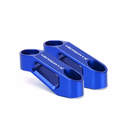 Desert X CNC Aluminum Motorcycle Accessories Rearview Mirrors Extension - Blue