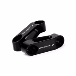 Desert X CNC Aluminum Motorcycle Accessories Rearview Mirrors Extension - Black
