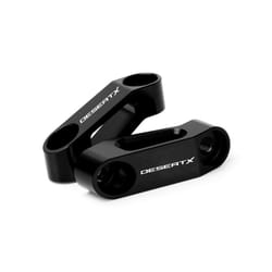 Desert X CNC Aluminum Motorcycle Accessories Rearview Mirrors Extension - Black