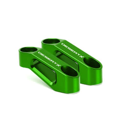 Desert X CNC Aluminum Motorcycle Accessories Rearview Mirrors Extension - Green