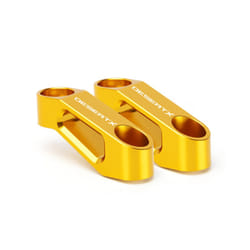 Desert X CNC Aluminum Motorcycle Accessories Rearview Mirrors Extension - Gold