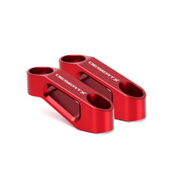 Desert X CNC Aluminum Motorcycle Accessories Rearview Mirrors Extension - Red