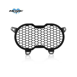 Headlight Protector Grille Light Cover Protective Guard For Ducati DesertX - BLACK-A