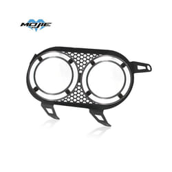 Headlight Protector Grille Light Cover Protective Guard For Ducati DesertX - BLACK-C