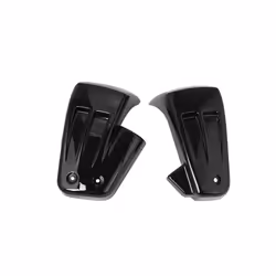 Motorcycle Light Black Left & right Battery Side Cover Fairing For Harley