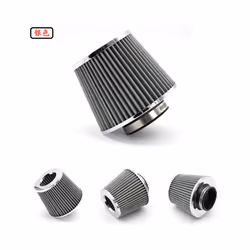 Automotive Modification Air Intake Aluminum Pipe Kit 76MM 3 '' - Silver