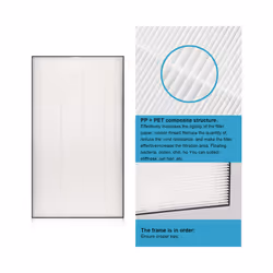 For Sharp FZ-60SEF FZ-40SEF Replacement Air Purifier HEPA  Carbon Filter