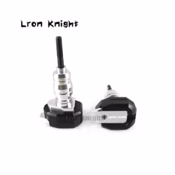 For KAWASAKI NINJA ZX-10R ZX10R ZX 10R Motorcycle CNC Falling Protection - Silver