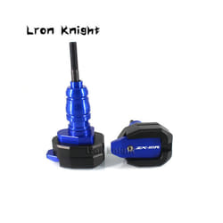 For KAWASAKI NINJA ZX-10R ZX10R ZX 10R Motorcycle CNC Falling Protection - Blue