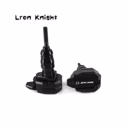 For KAWASAKI NINJA ZX-10R ZX10R ZX 10R Motorcycle CNC Falling Protection - Black