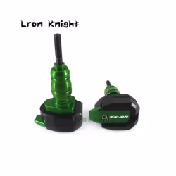 For KAWASAKI NINJA ZX-10R ZX10R ZX 10R Motorcycle CNC Falling Protection - Green