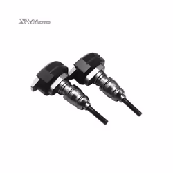 For SUZUKI GSXR GSX-R 600 750 1000  k4 K5  Motorcycle Falling Protection - titanium