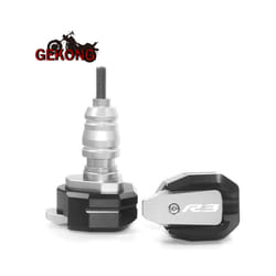 For YAMAHA R3 YZF-R3 YZFR3 YZF R3 2015-2019 Motorcycle Falling Protection - Silver