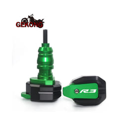 For YAMAHA R3 YZF-R3 YZFR3 YZF R3 2015-2019 Motorcycle Falling Protection - Green