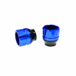 Aluminum Alloy Buffer Anti Collision Cup Front Fork Cup 13mm Wheel Protection - Blue