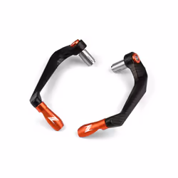 For Kawasaki Z1000 Z250 Z750 Z400 Z900 Z650 Z800 Motorcycle Lever Guards - Orange