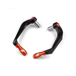 For Kawasaki Z1000 Z250 Z750 Z400 Z900 Z650 Z800 Motorcycle Lever Guards - Orange