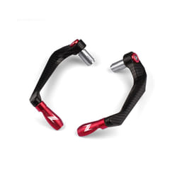 For Kawasaki Z1000 Z250 Z750 Z400 Z900 Z650 Z800 Motorcycle Lever Guards - Red