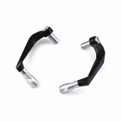 For Kawasaki Z1000 Z250 Z750 Z400 Z900 Z650 Z800 Motorcycle Lever Guards - Silver-A