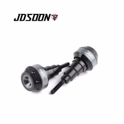 With logo Motorcycle Frame Crash Pad Engine Stator Sliders Protector For - TITANIUM