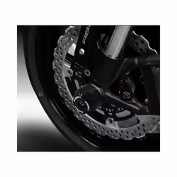NEW For KAWASAKI Z650 z650 Z 650 CNC Front Rear Wheel Axle Sliders Fork - Front Wheel Black