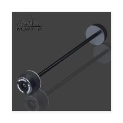 NEW For KAWASAKI Z650 z650 Z 650 CNC Front Rear Wheel Axle Sliders Fork - Rear Wheel Titanium