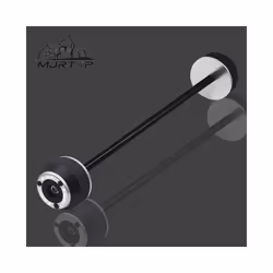 NEW For KAWASAKI Z650 z650 Z 650 CNC Front Rear Wheel Axle Sliders Fork - Rear Wheel Silver