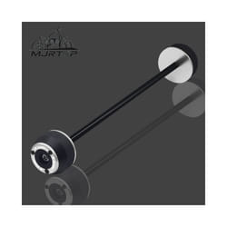 NEW For KAWASAKI Z650 z650 Z 650 CNC Front Rear Wheel Axle Sliders Fork - Rear Wheel Silver