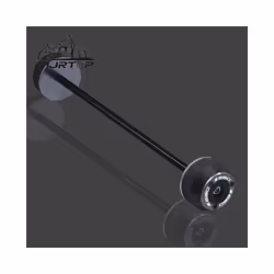 NEW For KAWASAKI Z650 z650 Z 650 CNC Front Rear Wheel Axle Sliders Fork - Front Wheel Titanium