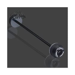 NEW For KAWASAKI Z650 z650 Z 650 CNC Front Rear Wheel Axle Sliders Fork - Front Wheel Titanium